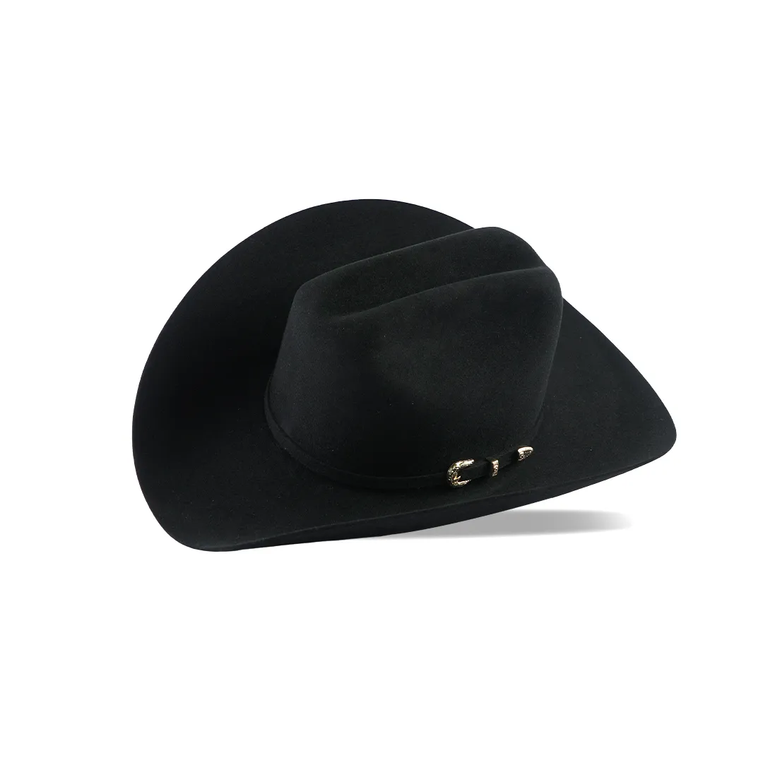 5X Larry Mahan El Dorado Fur Felt Hat Black (Price Online Only)