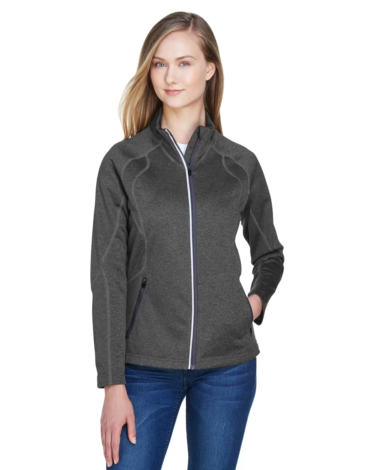 78174 North End Gravity Ladies' Performance Fleece Jacket  SKU: 78174