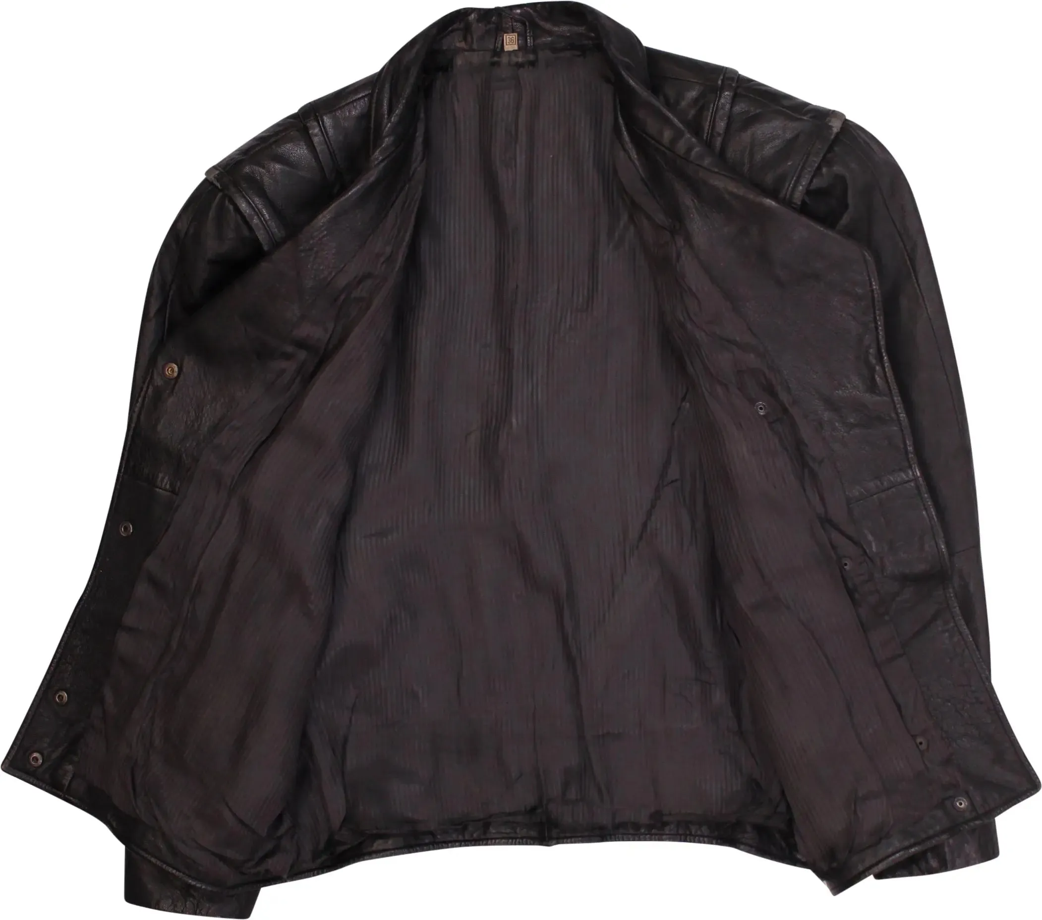 80s Leather Jacket | ThriftTale