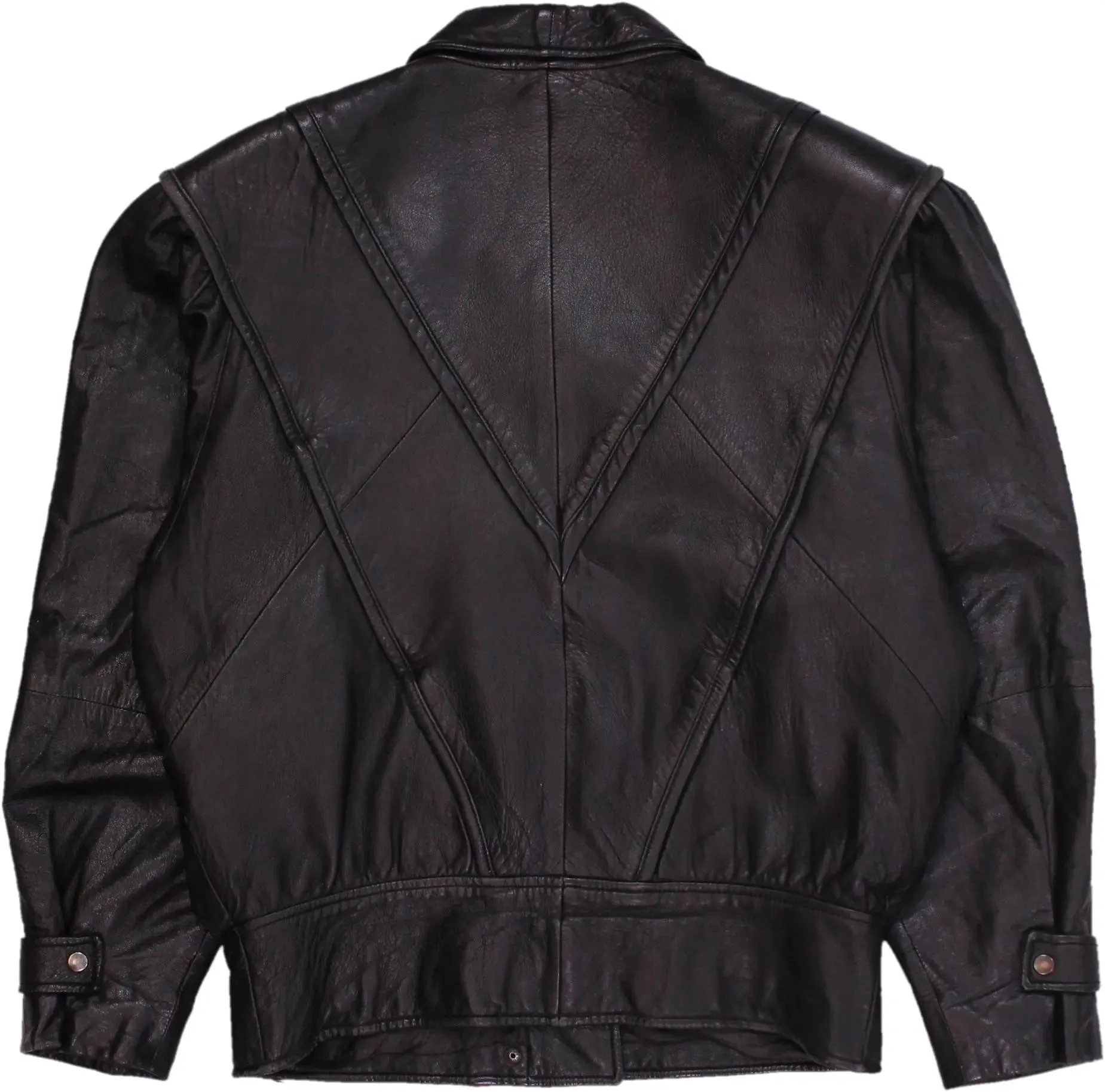 80s Leather Jacket | ThriftTale