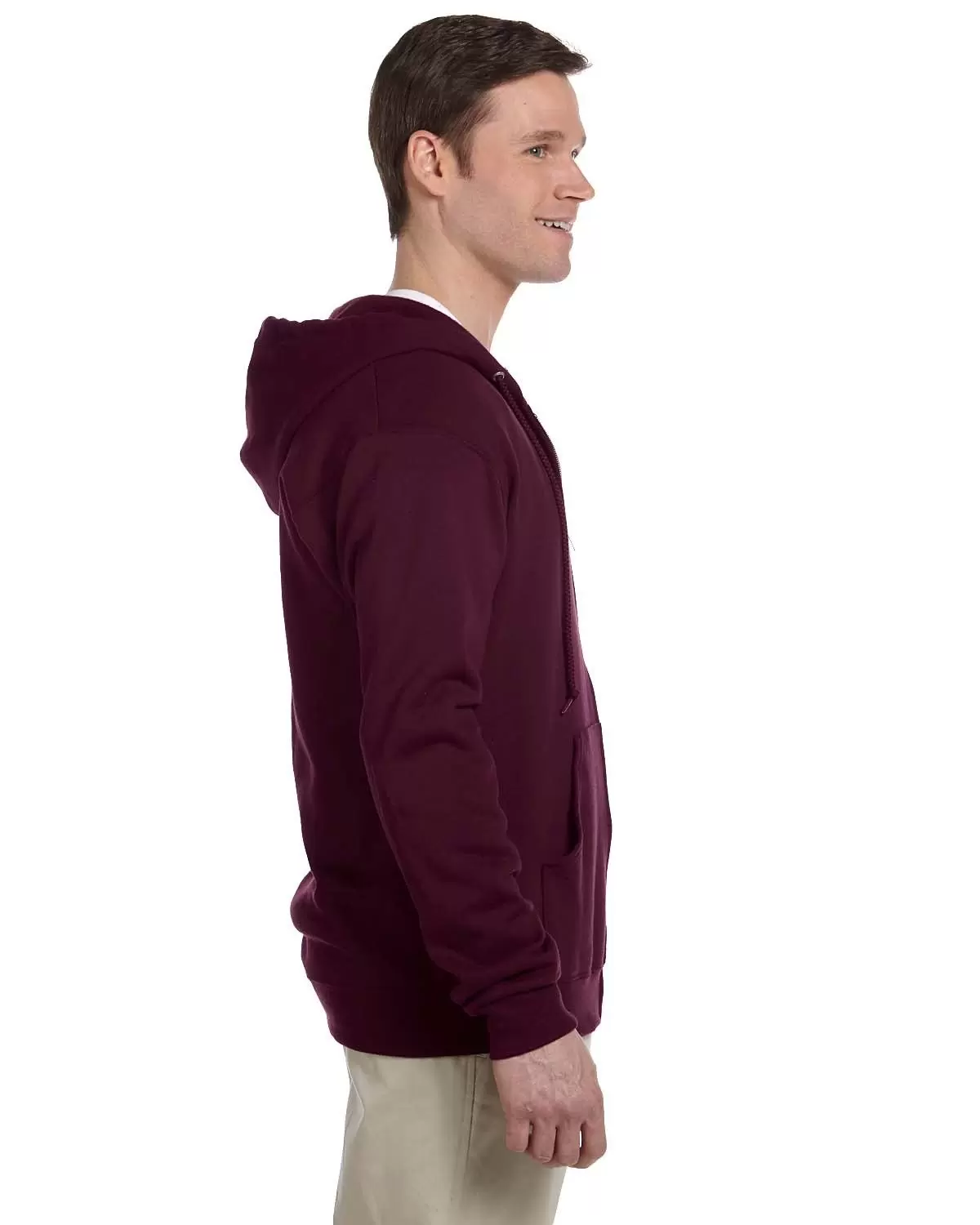 993 Jerzees 8 oz. NuBlend® 50/50 Full-Zip Hood SKU: 993