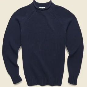 Alex Roll Neck - Dark Navy