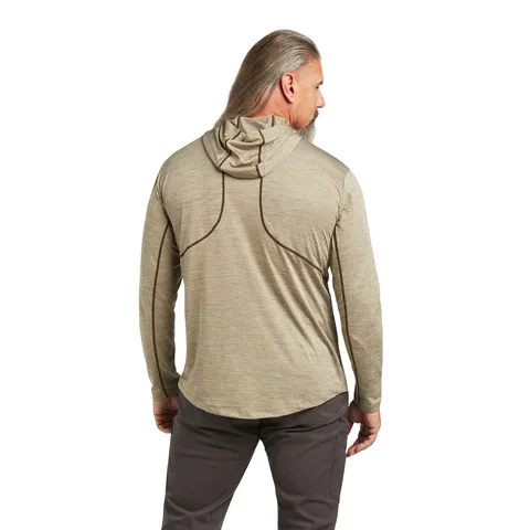 Ariat Men's Rebar Evolution Hooded Sun Long Sleeve Shirt