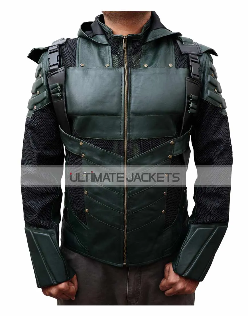 Arrow Seasons 6 Green Arrow Jacket - UJackets