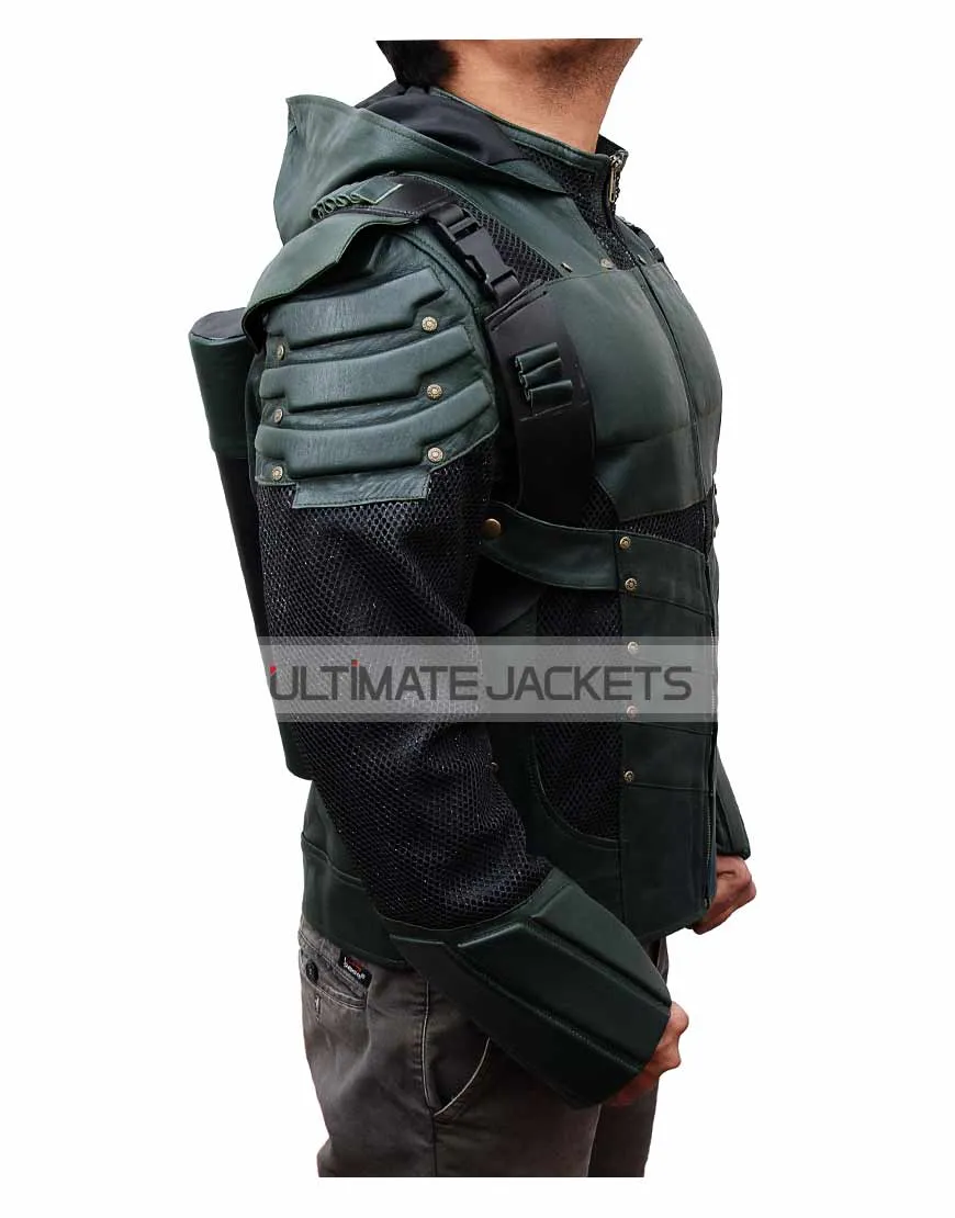 Arrow Seasons 6 Green Arrow Jacket - UJackets