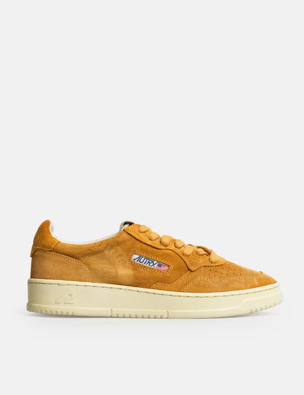 Autry Medalist SS03 Trainers (Suede) - Ocher