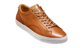 Axel - Cedar Calf Sneaker Rubber Sole Shoe