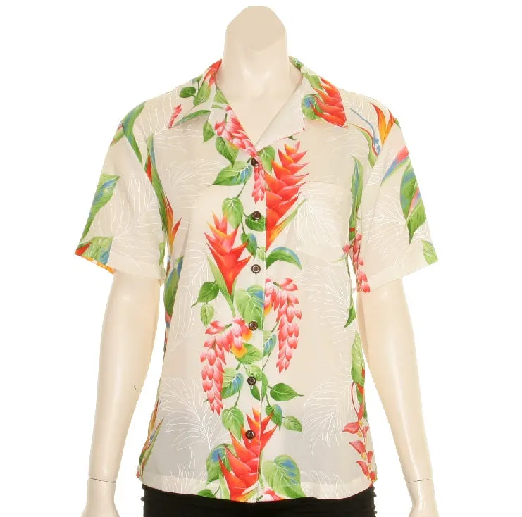 Bird of Paradise Camp Blouse