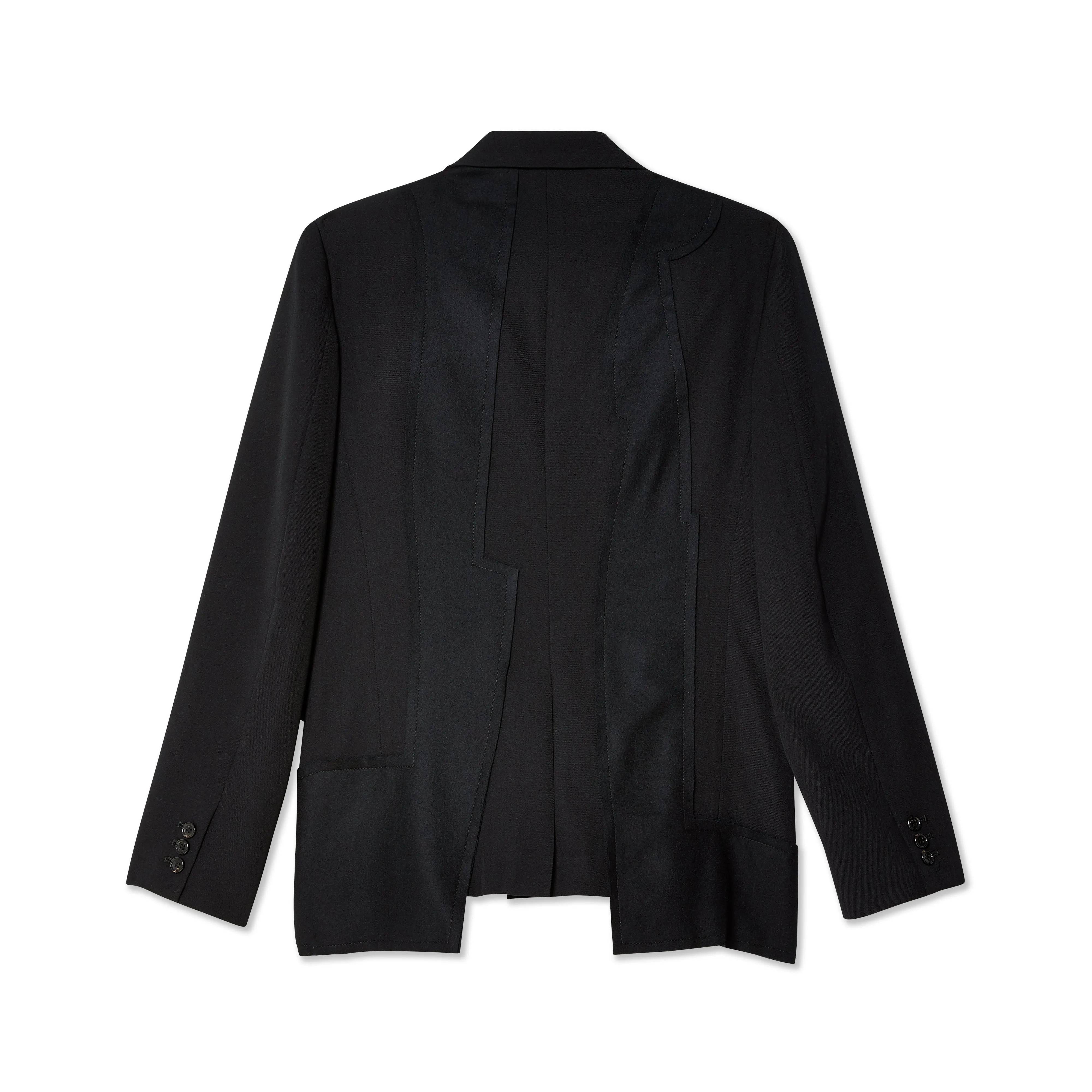 BLACK Comme des Garons - Wool Gabardine Jacket - (Black)