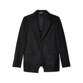 BLACK Comme des Garons - Wool Gabardine Jacket - (Black)