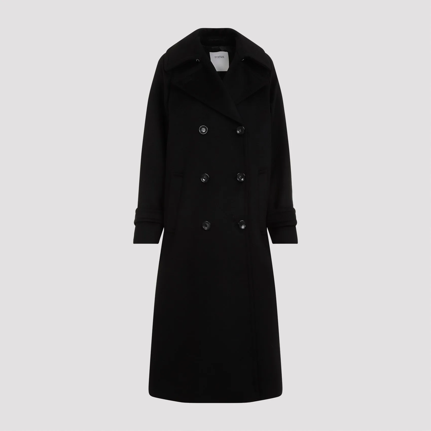 Black Leandro Virgin Wool Coat