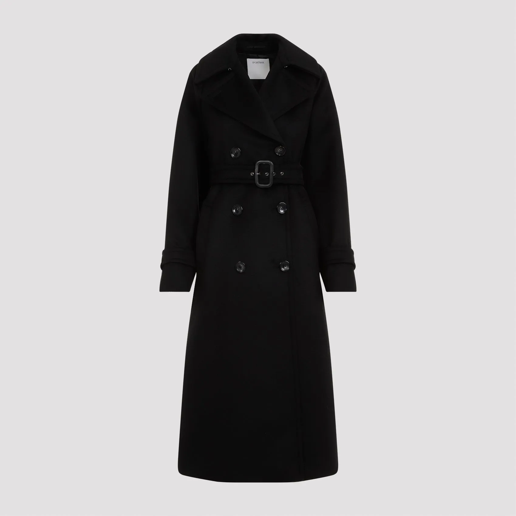 Black Leandro Virgin Wool Coat