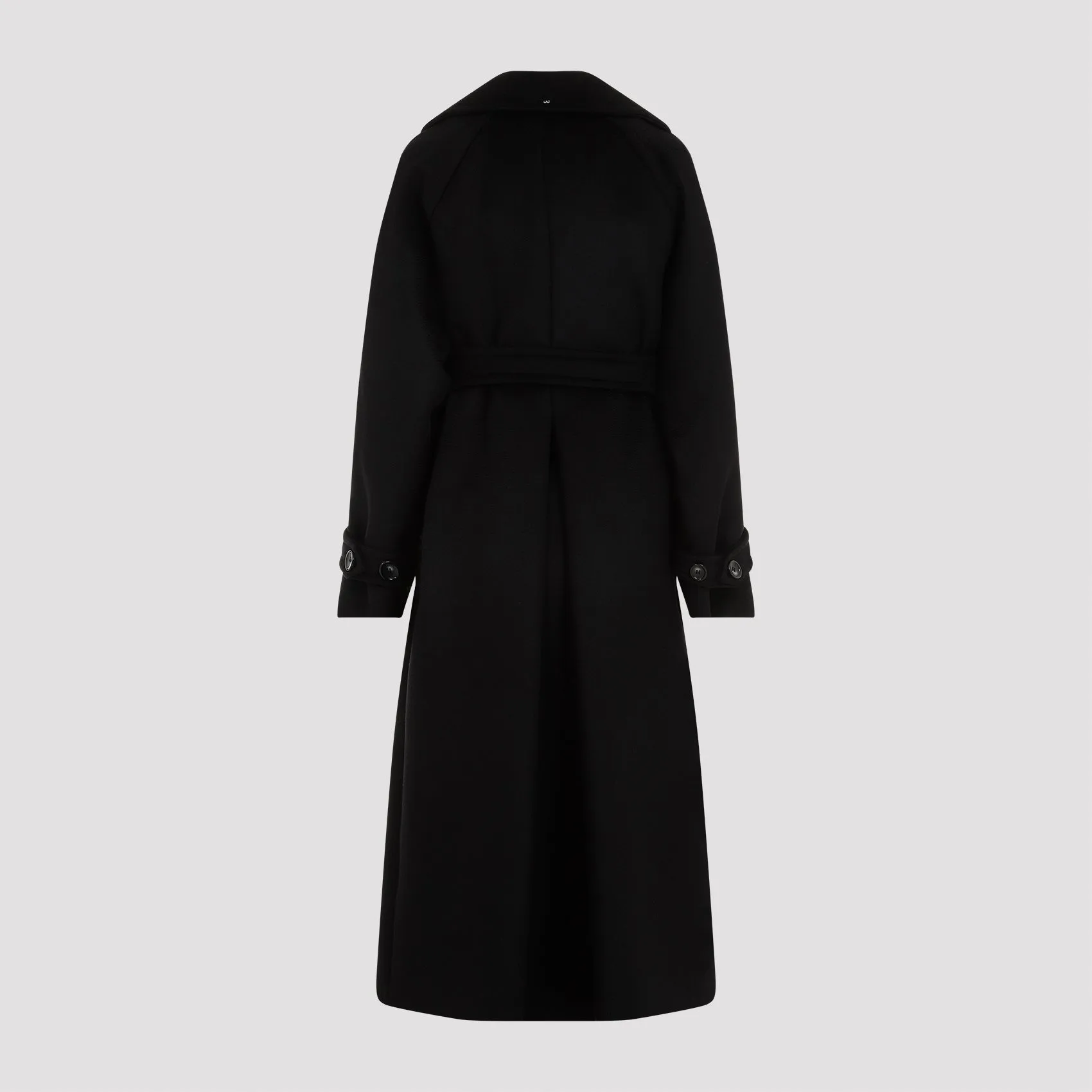 Black Leandro Virgin Wool Coat