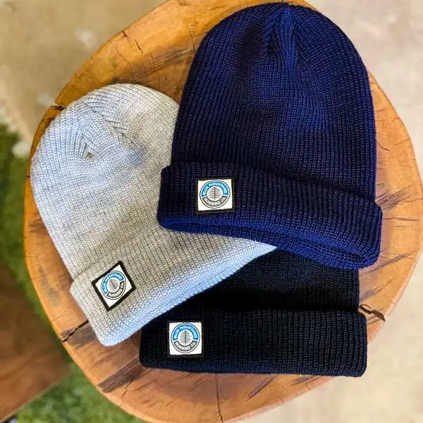 Blue Mountains Running Co Branded Big Truck Trucker Beanie