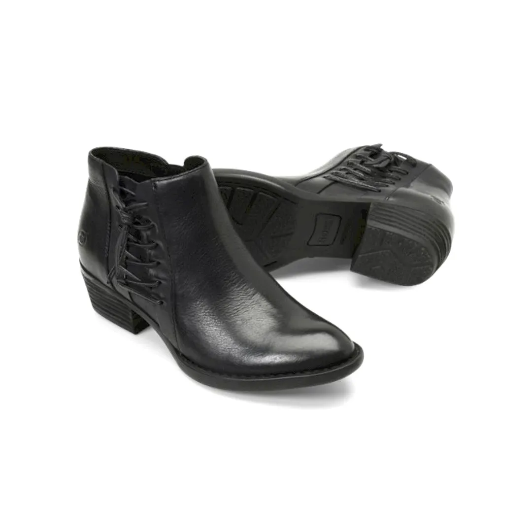 Born Women's Bessie Leather Ankle Bootie