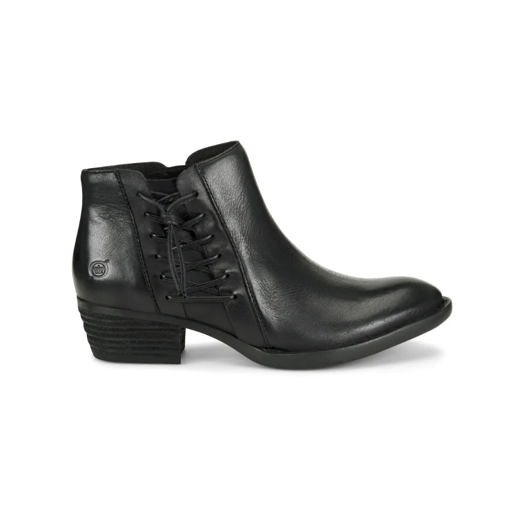 Born Women's Bessie Leather Ankle Bootie