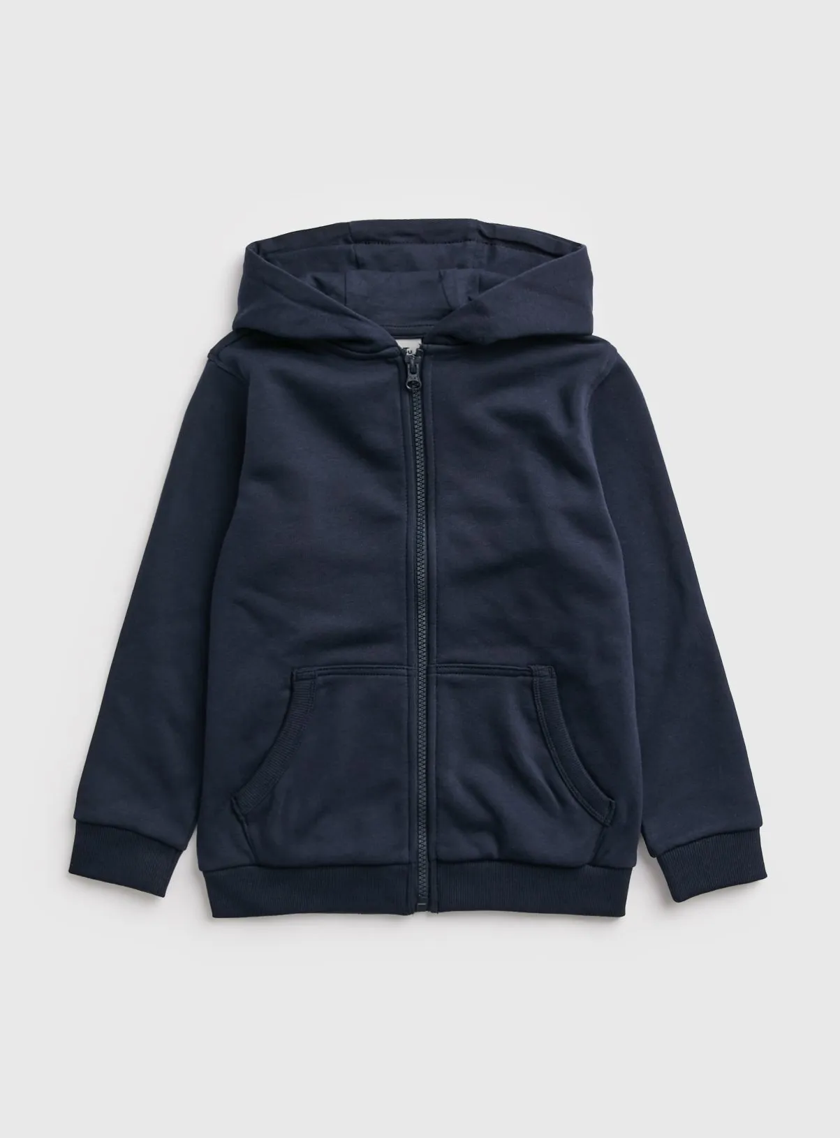 Buy Navy Zip Through Hoodie 6 years | Jumpers and hoodies | Tu