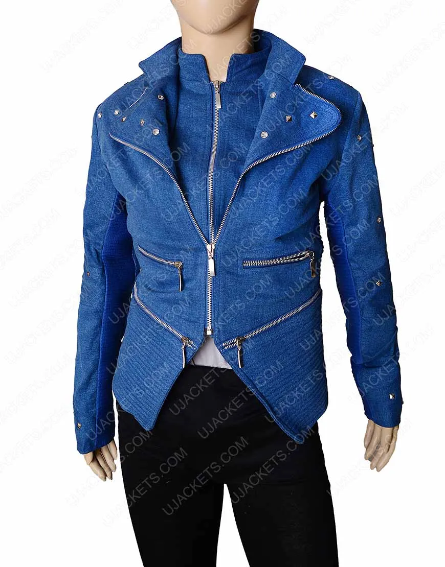 Caitlin Snow The Flash Killer Frost Season 4 Denim Jacket - Ujackets