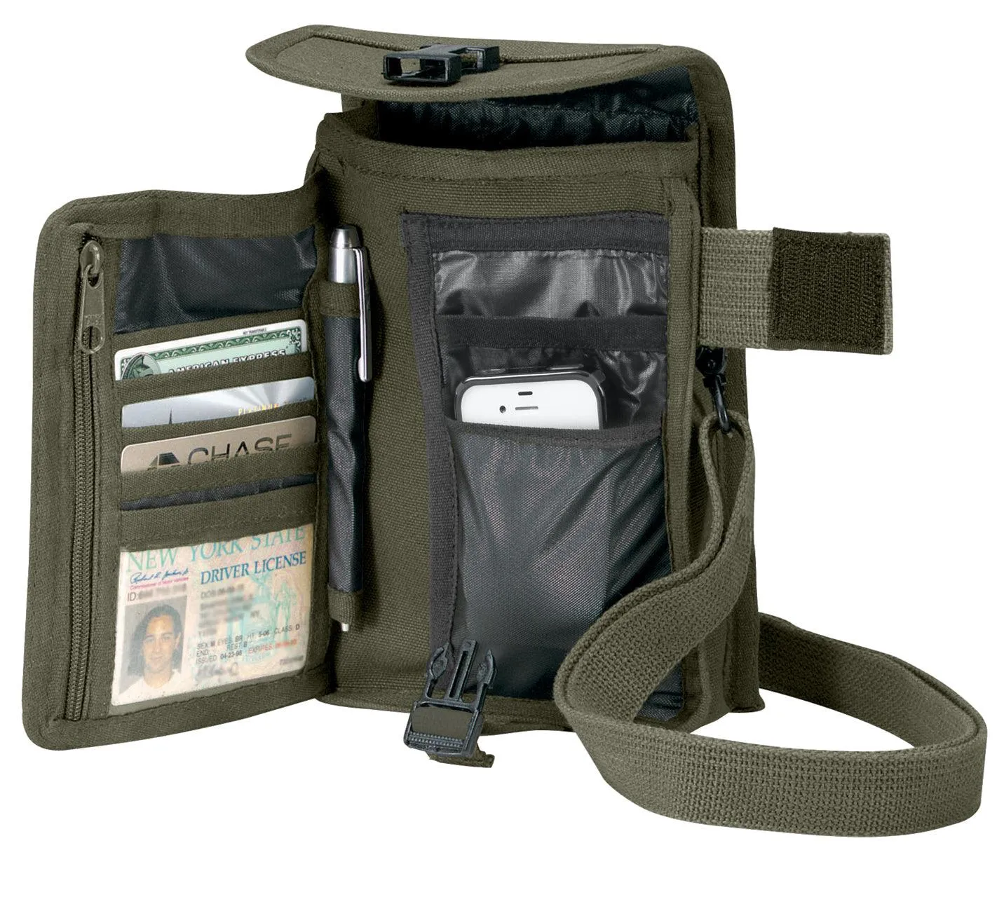 Canvas Travel Portfolio Bag