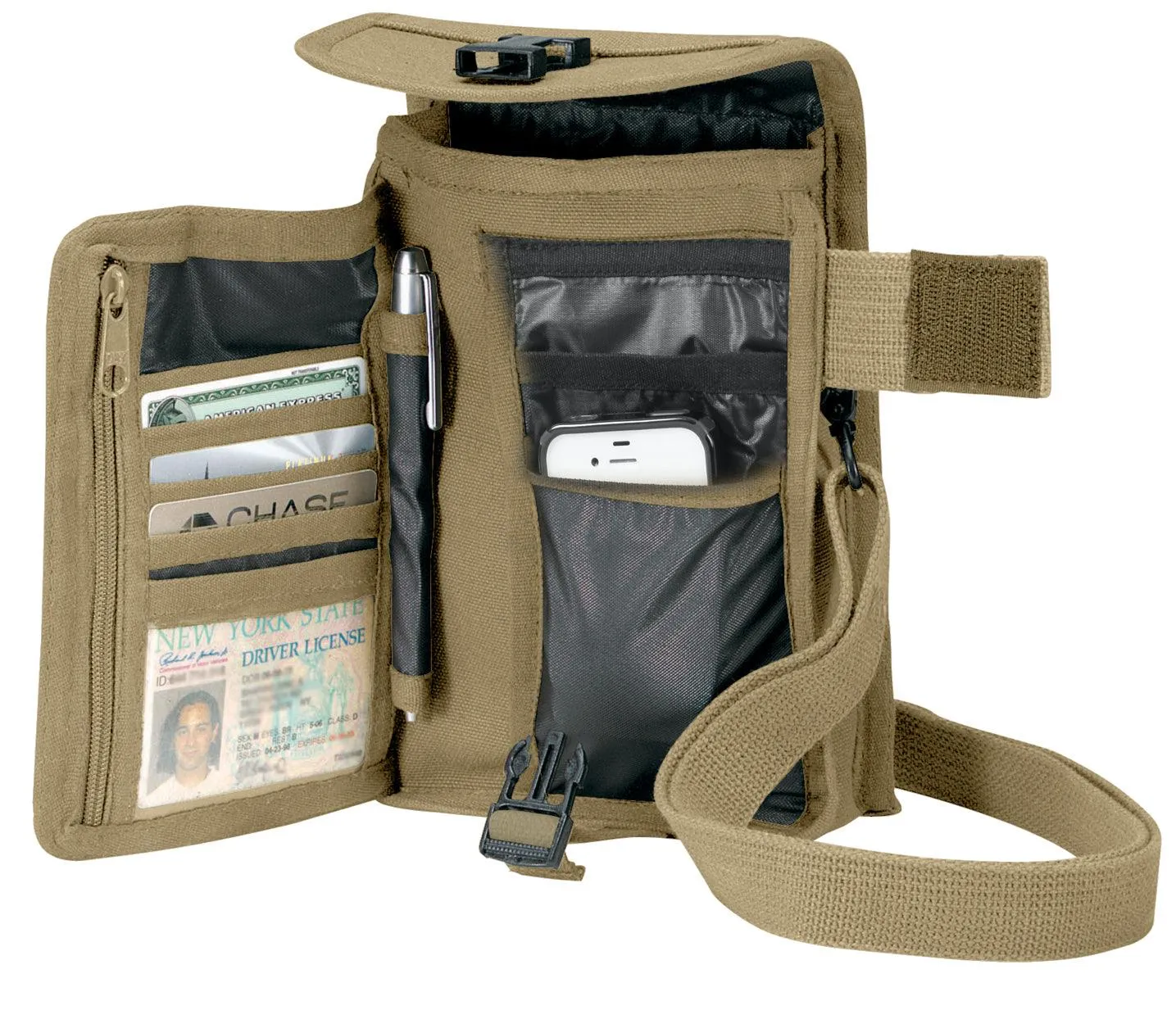 Canvas Travel Portfolio Bag