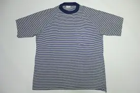 Career Club Vintage 70's Brady Bunch Striped Single Stitch Groovy Surf Skate T-Shirt