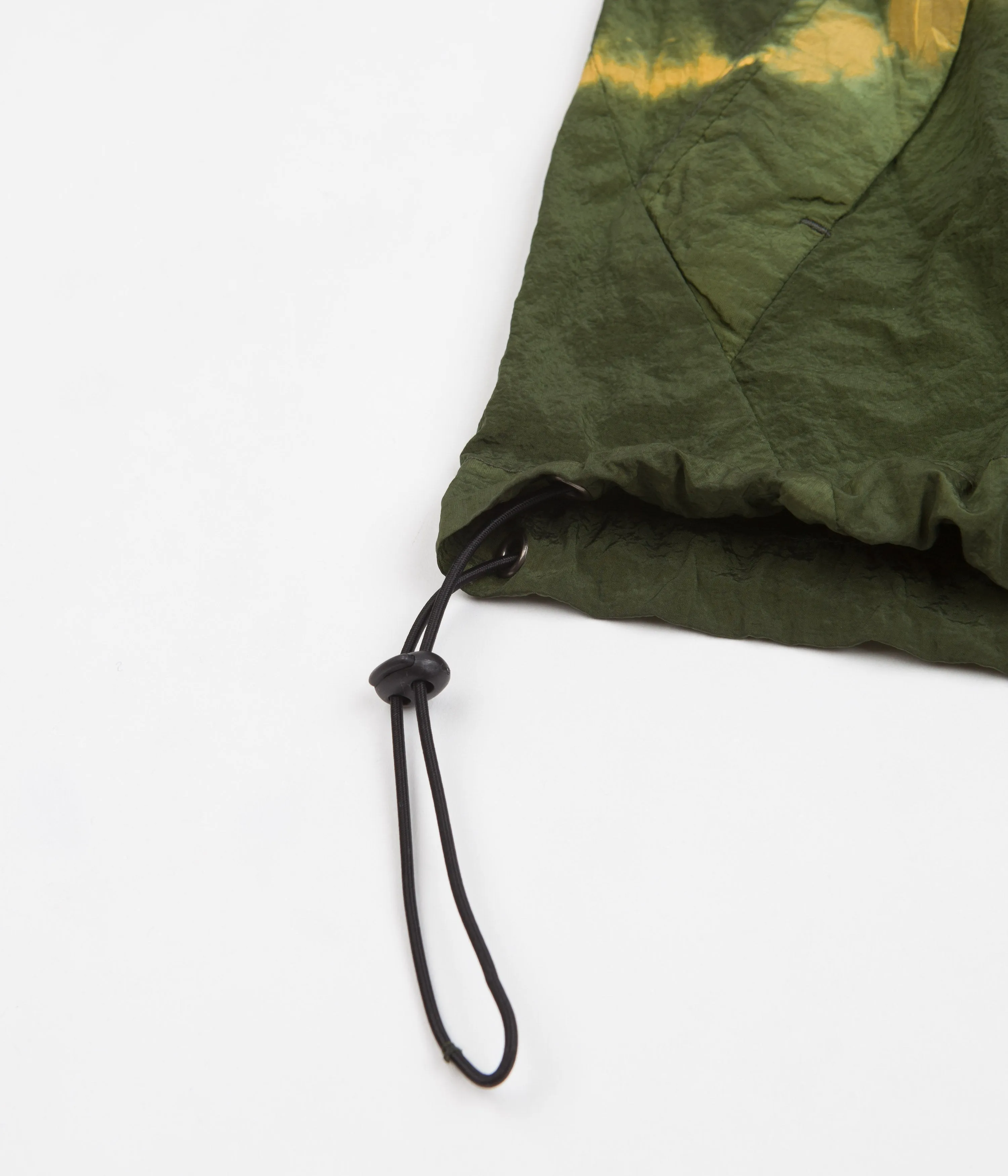Carrier Goods Tie Dye Nylon Jacket - Golden Green