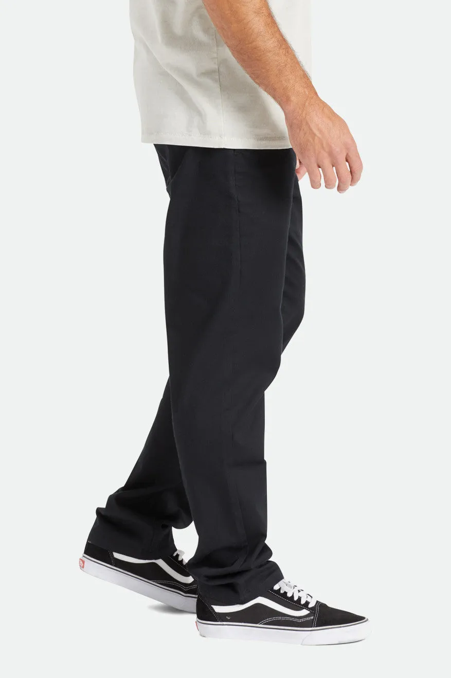 Choice Chino Regular Pant - Black