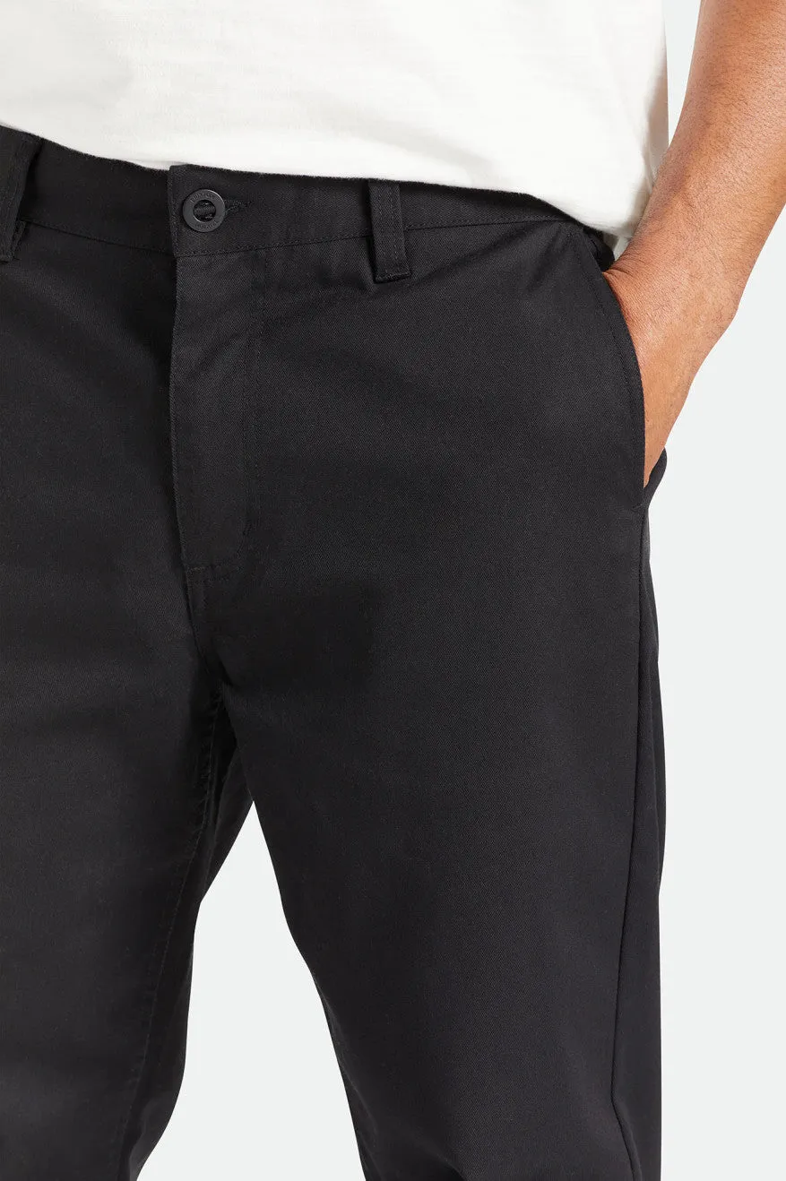 Choice Chino Relaxed Pant - Black