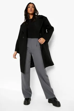 Cocoon Oversized Wool Look Coat