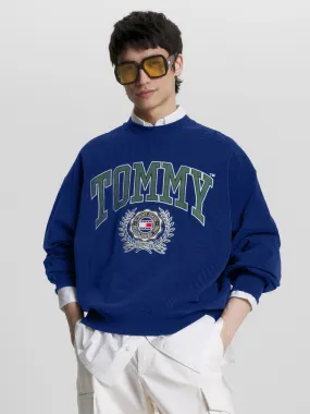 College Boxy Fit Logo Sweatshirt | Sweatshirts & Hoodies | Tommy Jeans