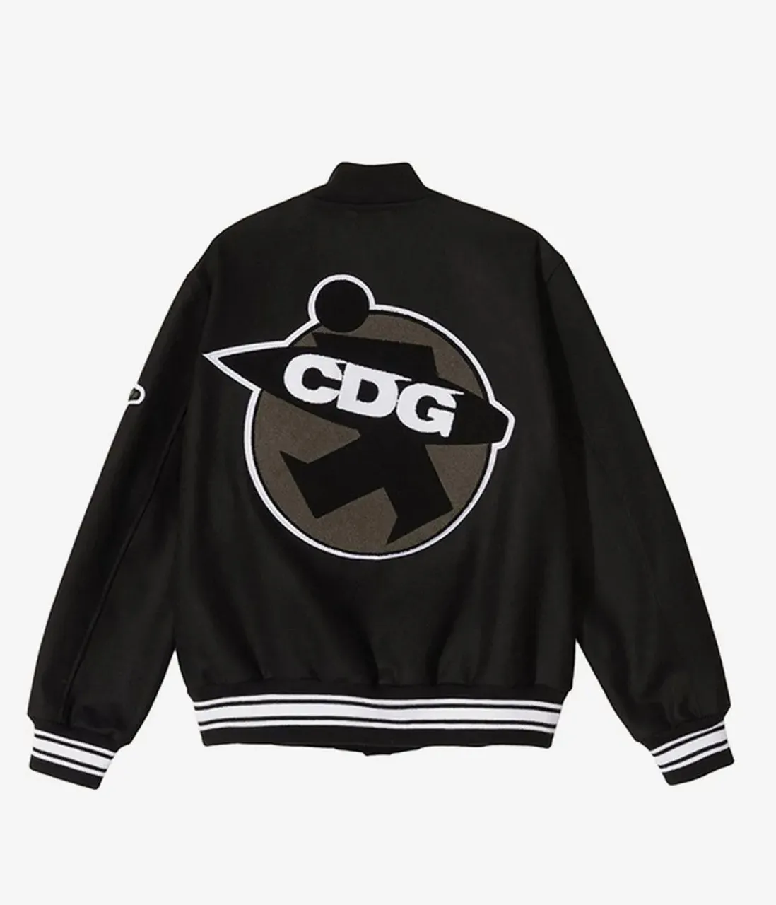 Comme De Garcons Varsity Jacket