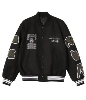 Comme De Garcons Varsity Jacket