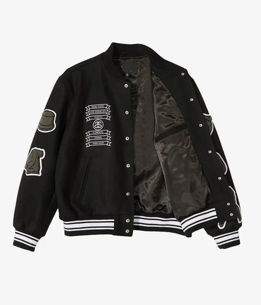 Comme De Garcons Varsity Jacket