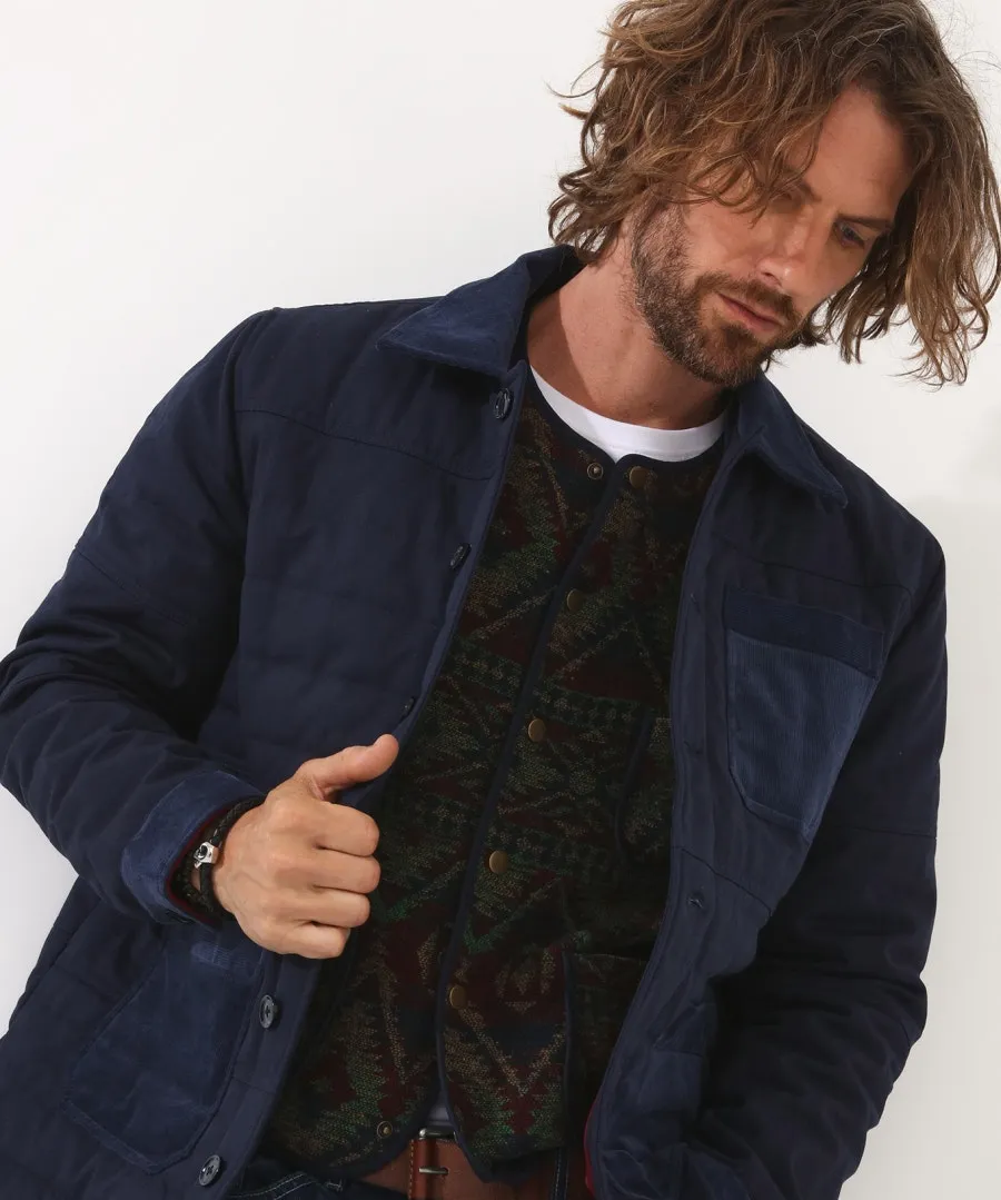 Cool Quilted Canvas Jacket