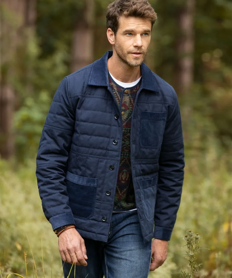 Cool Quilted Canvas Jacket