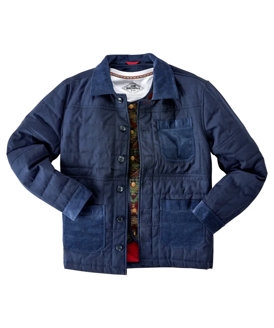 Cool Quilted Canvas Jacket