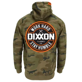 Corpo Zip Hood - Orange & Camo