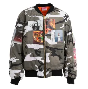 Coucoubébé 75018 'Marilyn Camo' Bomber Jacket