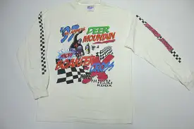 Deer Mountain 1997  Snow Boarder Cross Vintage 90's Long Sleeve T-Shirt