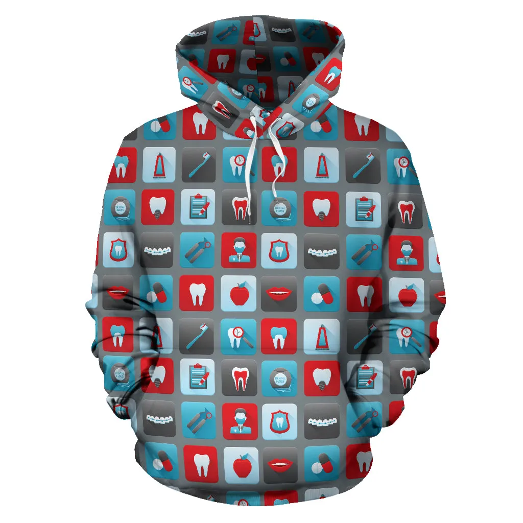 DENTAL HOODIE ... GREAT GIFT FOR DENTAL HYGIENIST, DENTAL ASSISTANT, RDH, CDA, DDS, DMD