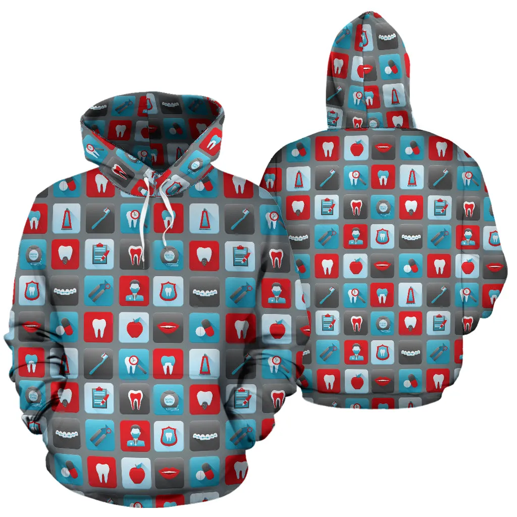 DENTAL HOODIE ... GREAT GIFT FOR DENTAL HYGIENIST, DENTAL ASSISTANT, RDH, CDA, DDS, DMD