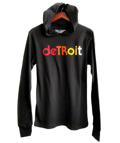 Detroit Rhythm Composer Hooded Jersey Long Sleeve Shirt