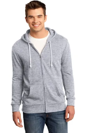 District Young Mens Core Fleece Full Zip Hoodie DT190 SKU: DT190