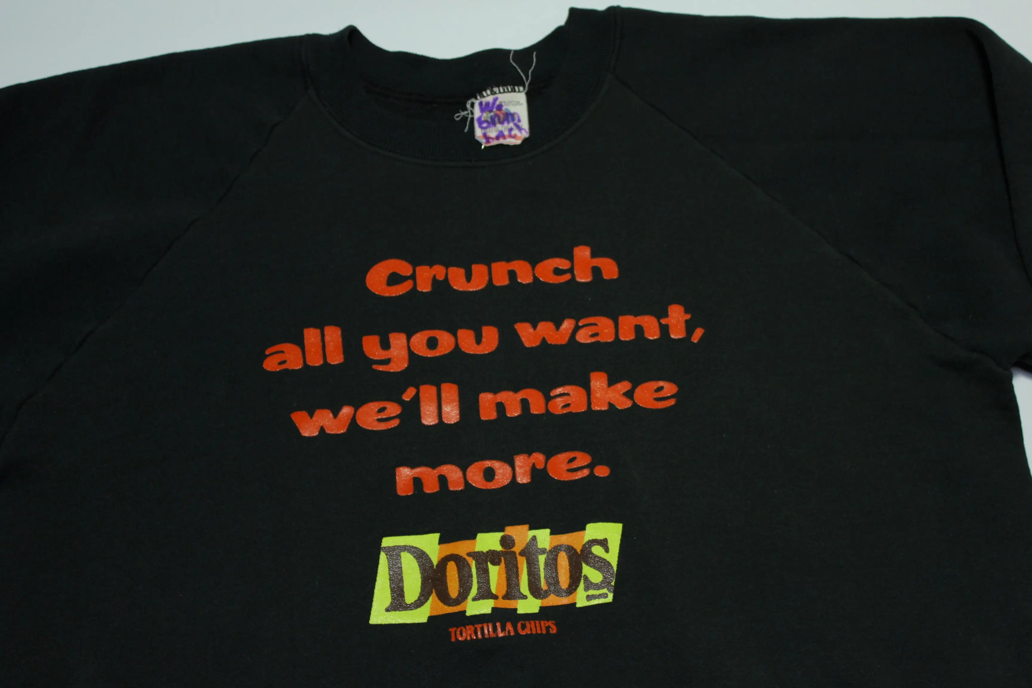 Doritos Crunch Vintage 90's We'll Make More FOTL Crewneck Sweatshirt