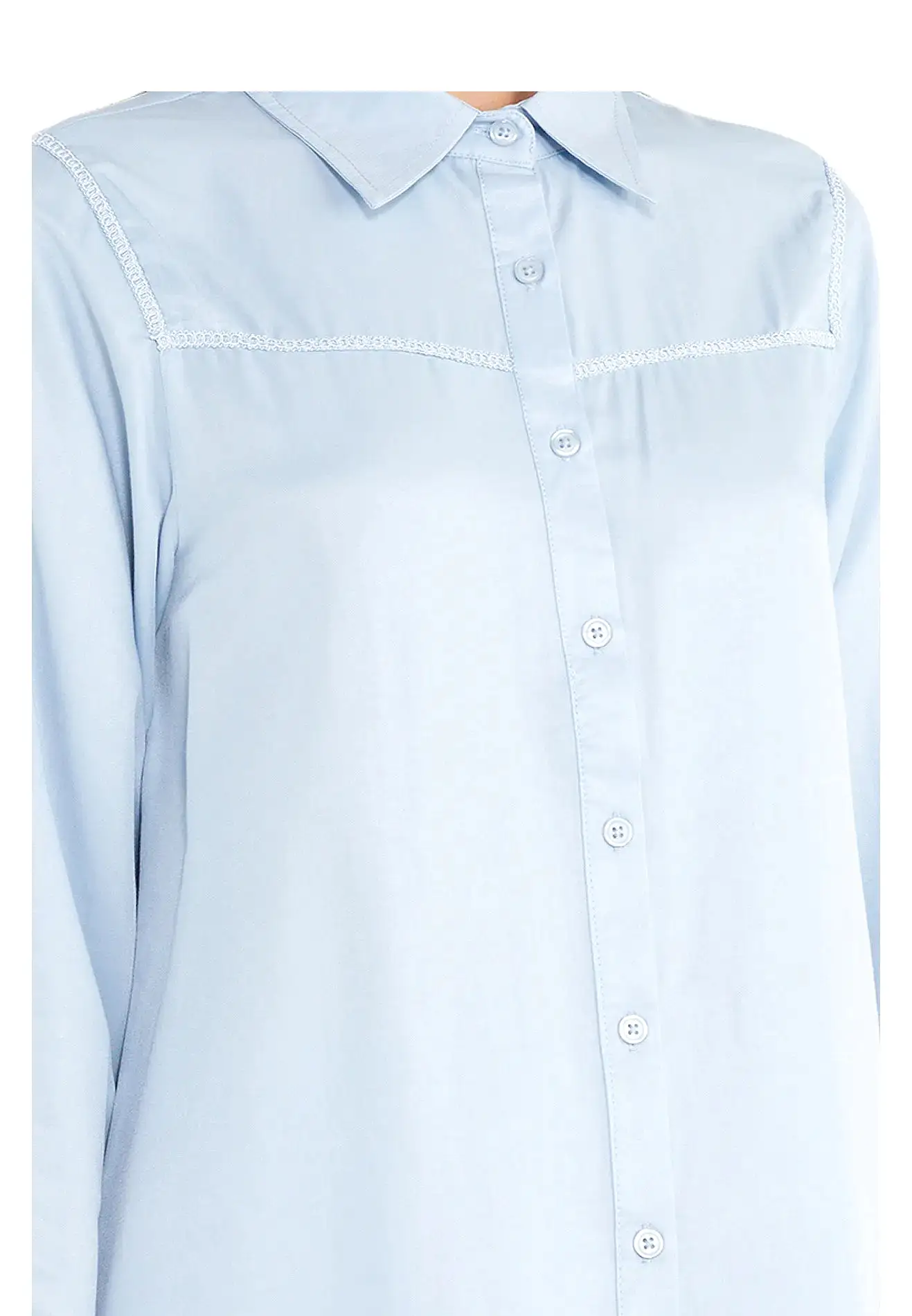 ELLE Apparel Button Up Blouse