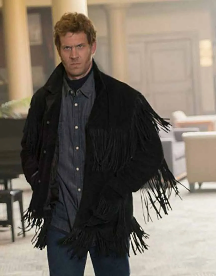 Fargo S04 Russell Harvard Fringed Jacket