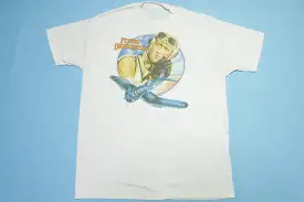 Flying Leathernecks Vintage 80's John Wayne 1988 Single Stitch Movie T-Shirt