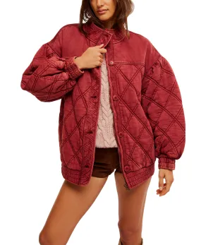 Free People Juno Jacket - Port