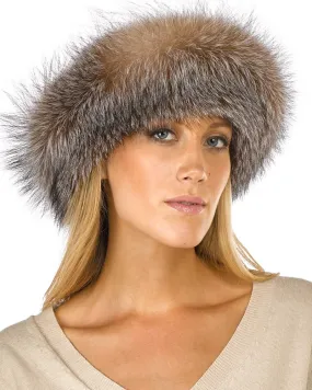 Fur Headband - Crystal Fox Fur | Fur Source