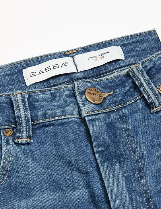 Gabba - JONES Mid Blue JEANS